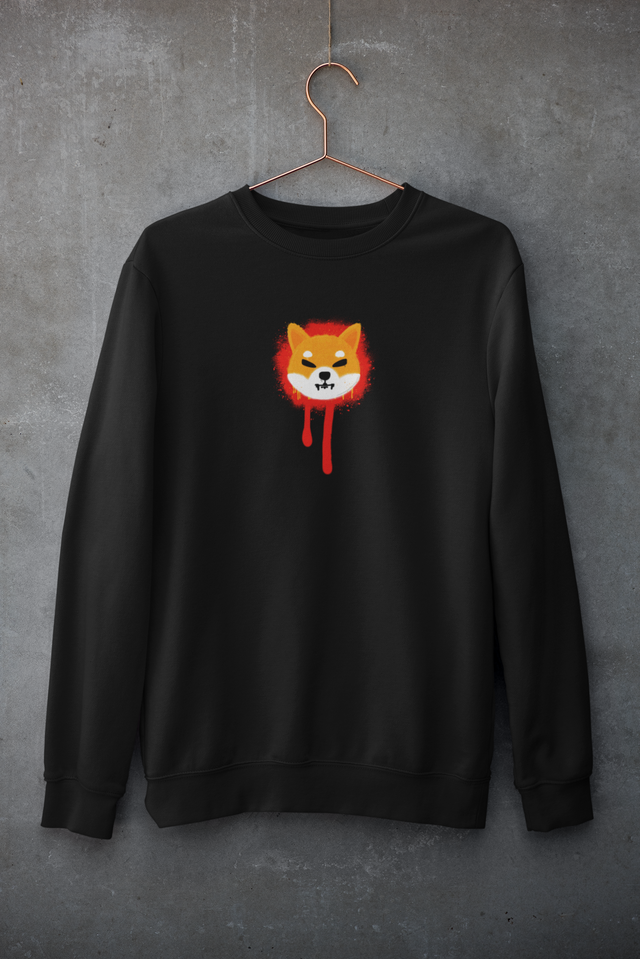 SHIBA CREWNECK – CRYPTO ART
