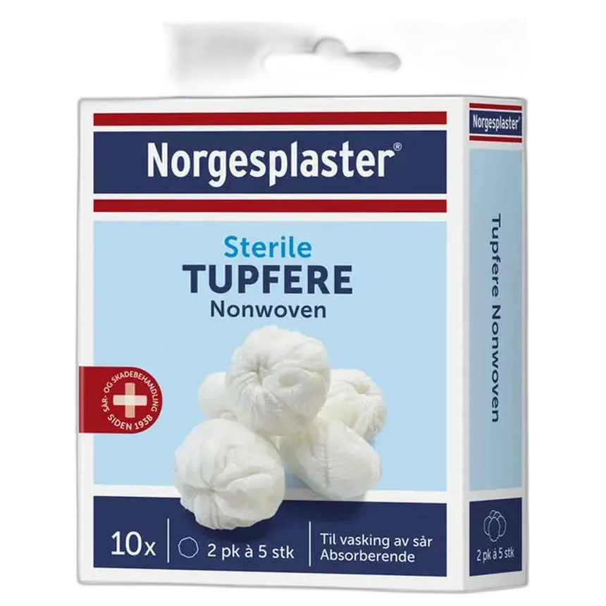 Tupfere 2 pk à 5 stk intern LIL