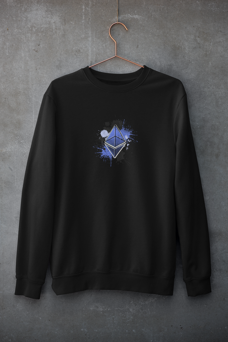 Ethereum Crewneck genser – Crypto Art Limited Edition